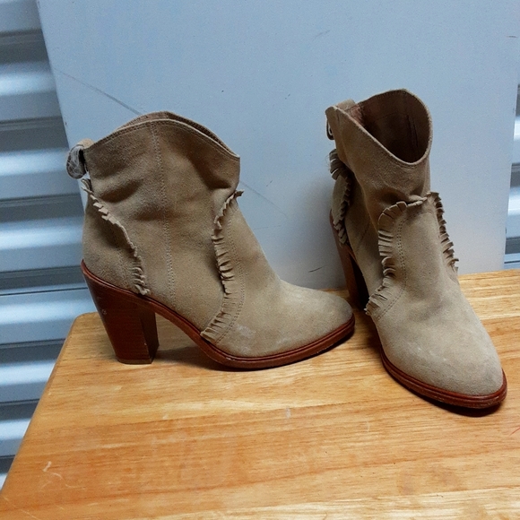 Joie Suede Bootie - Picture 1 of 5